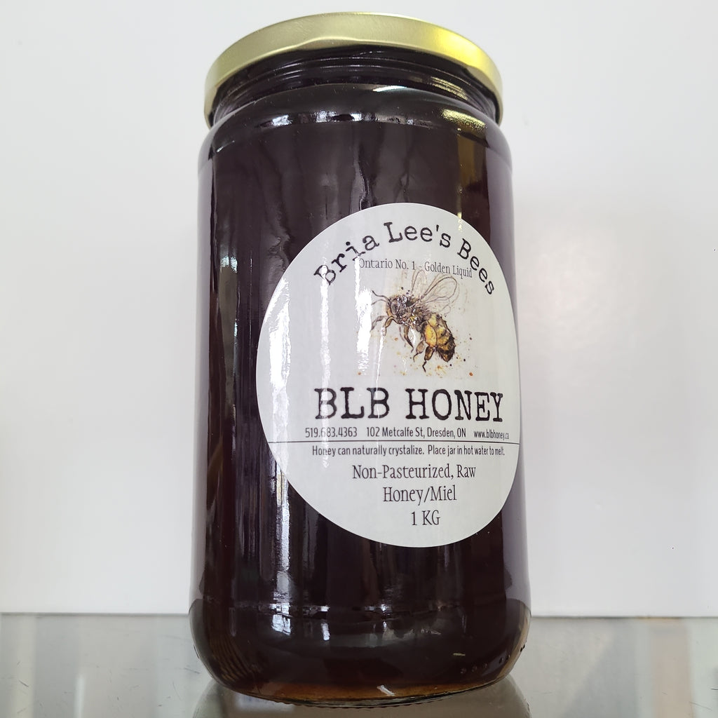BUCKWHEAT - LOCAL RAW HONEY 1KG