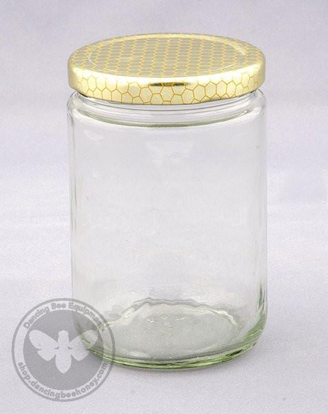 500 g Glass Cylinder Jars - Case of 12