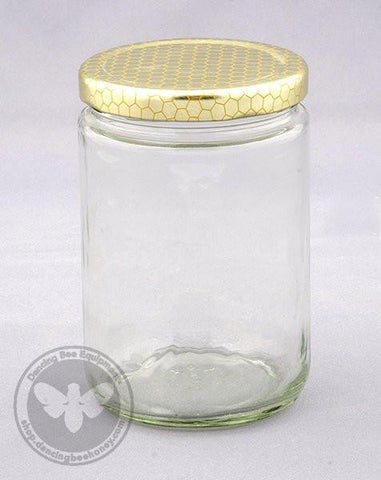 500 g Glass Cylinder Jars - Case of 12