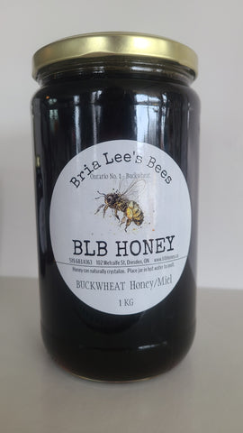 BUCKWHEAT - LOCAL RAW HONEY 1KG