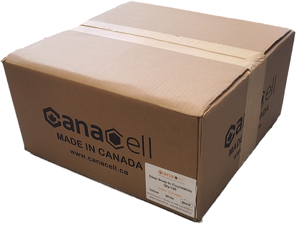 Deep Plastic Foundation -Canacell Black