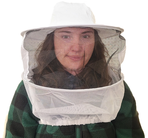 Bee Veil with Shoulder Straps