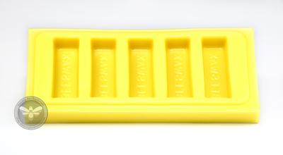 Silicone Mould for 1 ounce Beeswax Bars 