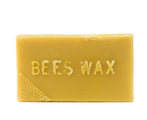 1 LB Brick Pure Local Beeswax