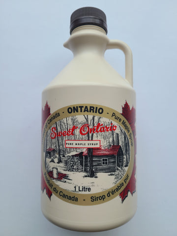 Ontario Maple Syrup Plastic Container with Cap