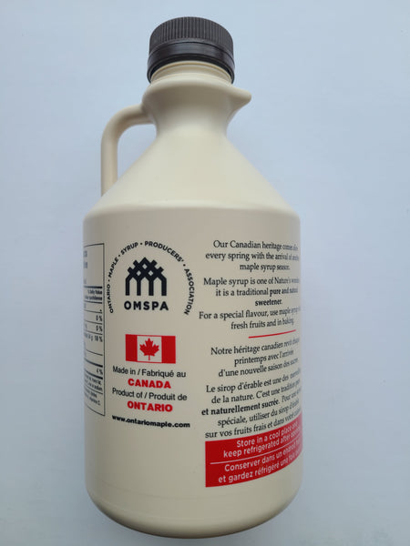 Ontario Maple Syrup Plastic Container 1L