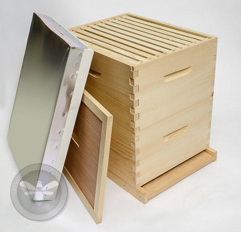 Double Box Hive Kit - Assembled (Available on Back Order)