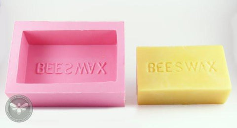 1 lb Beeswax Brick Silicone Mould