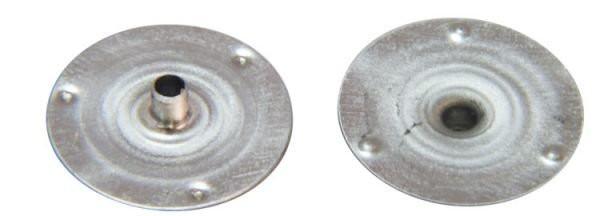 Round Wick Holder Tabs 50 Pack